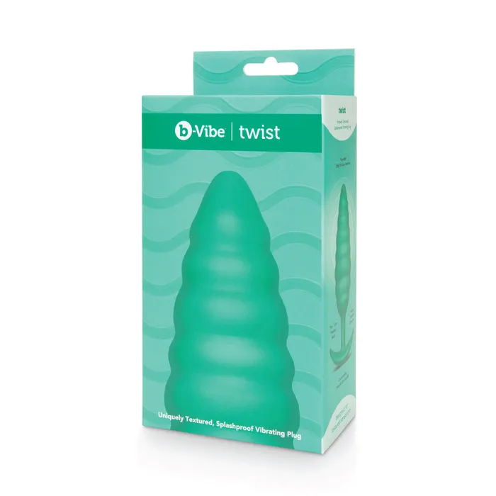 Anal BVibe Butt Plug Vibrante BVibe Twist Texture