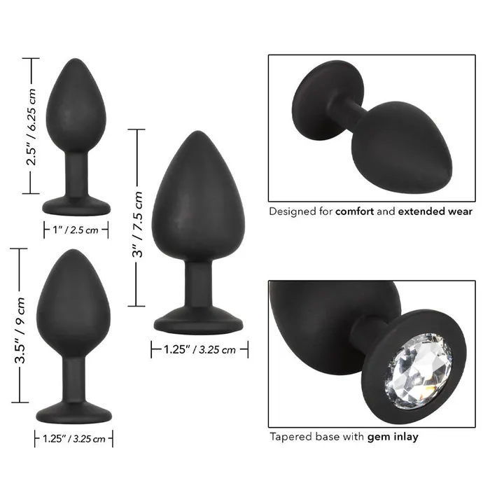 Anal | California Exotic Silicone Gem Anal Kit Anal | California Exotic Silicone Gem Anal Kit