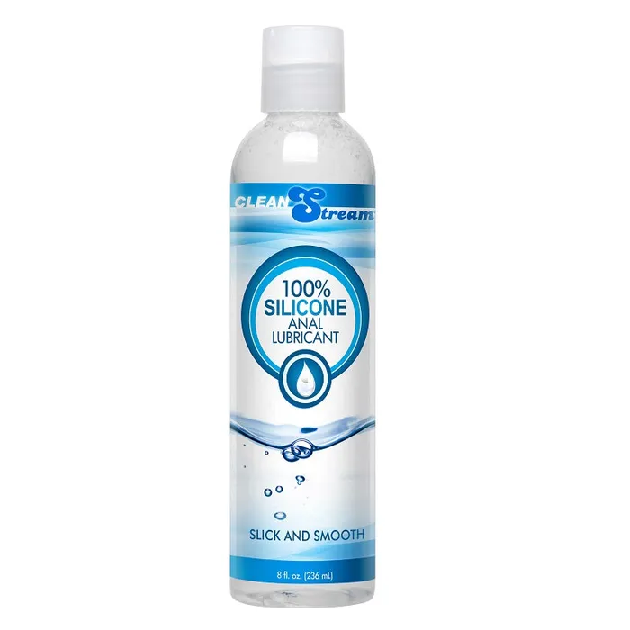 Anal CleanStream 100 Silicone Anal Lubricant 8 oz XR Brand