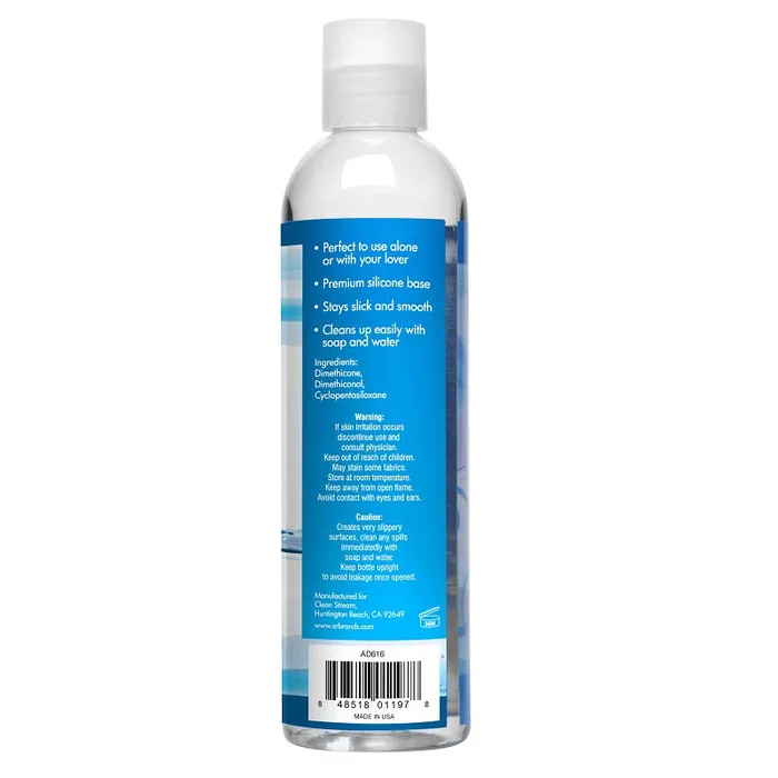 Anal | CleanStream 100% Silicone Anal Lubricant - 8 oz - XR Brand Anal | CleanStream 100% Silicone Anal Lubricant - 8 oz - XR Brand
