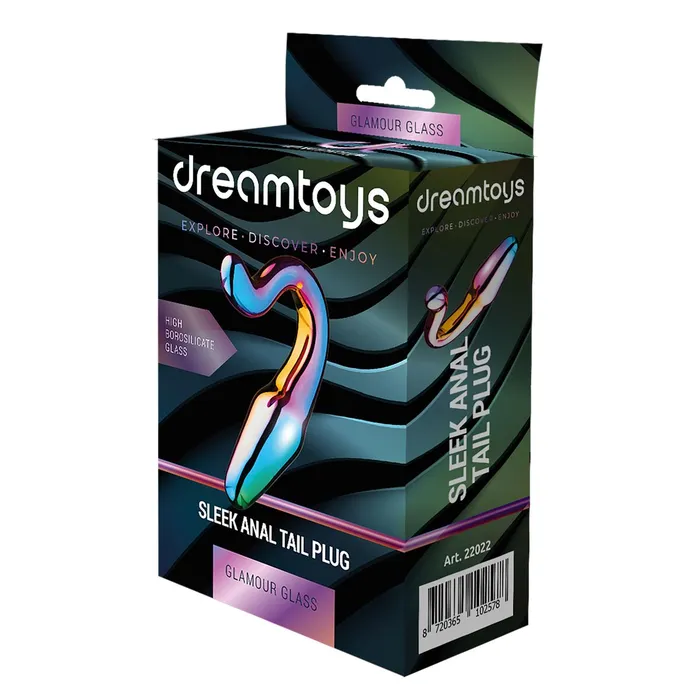 Anal | Dream Toys Plug Anale Dream Toys Glamour Glass Multicolore Anal | Dream Toys Plug Anale Dream Toys Glamour Glass Multicolore