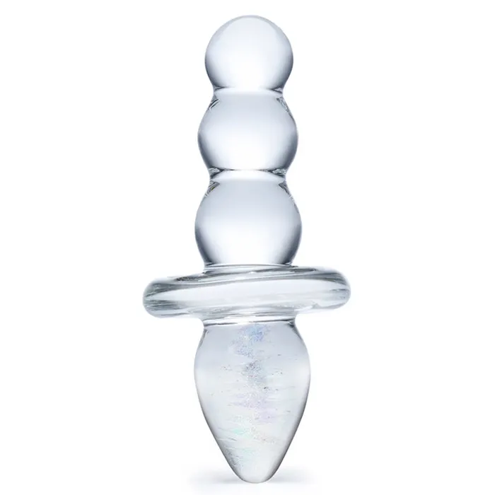 Anal | Glas Titus Beaded Butt Plug