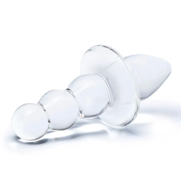 Anal | Glas Titus Beaded Butt Plug
