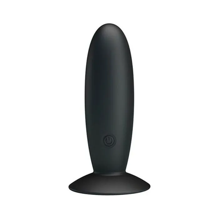 Anal Pretty Love Butt Plug Vibrante Pretty Love Silicone Ventosa Nero