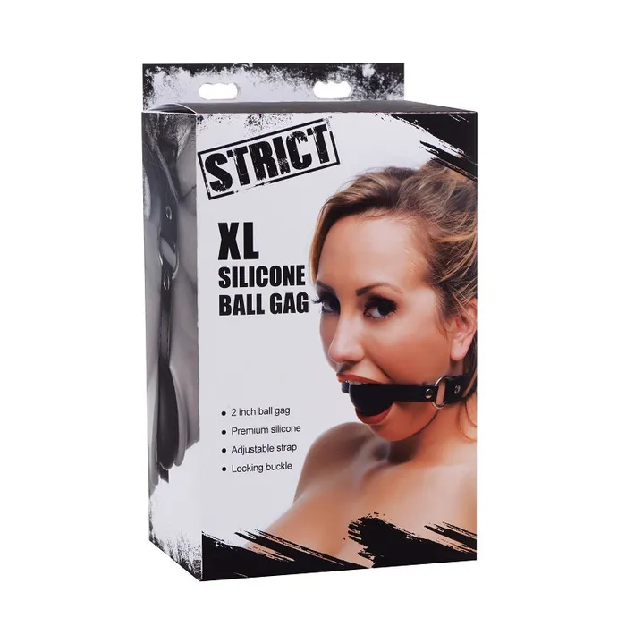 Anal XR Brand XL Silicone Gag Ball 2 Inch