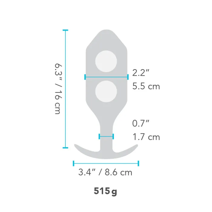 B-Vibe Anal | Plug Anale B-Vibe 6 Rosso B-Vibe Anal | Plug Anale B-Vibe 6 Rosso