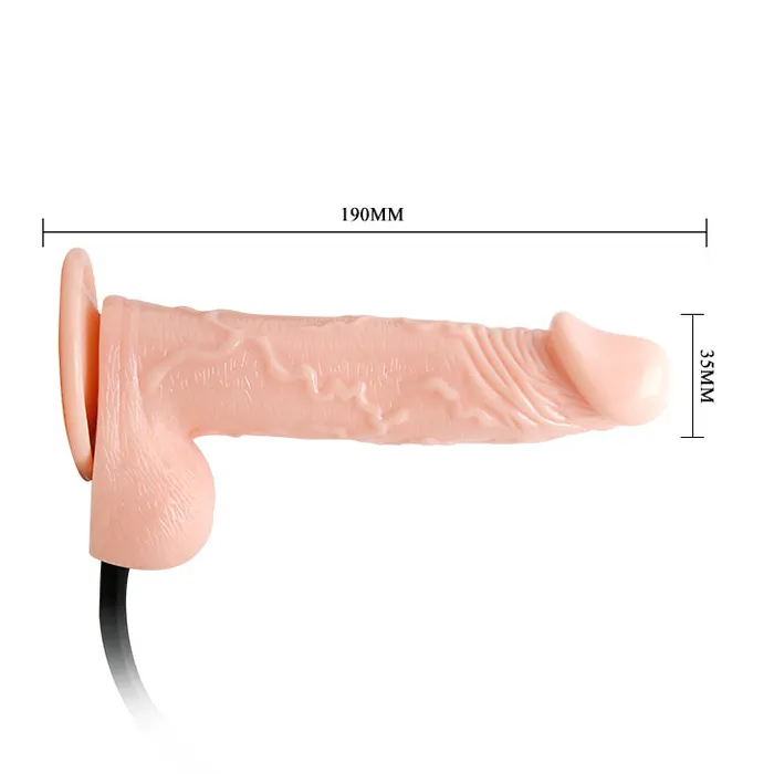 Baile Fallo Gonfiabile con Testicoli e Ventosa | Vibrators