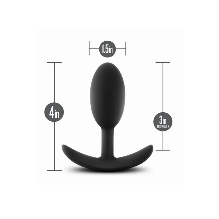 Blush Plug Anale Blush Adventures Nero | Anal Blush Plug Anale Blush Adventures Nero | Anal
