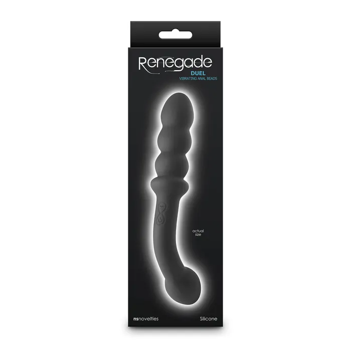 Dildo NS Novelties RENEGADE DUEL Nero | NS Novelties Anal Dildo NS Novelties RENEGADE DUEL Nero | NS Novelties Anal