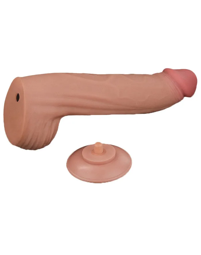 Dildos | Lovetoy Lovetoy - Dildo - Sliding Skin Dildo - Lengte 31 cm - Lichte Huidskleur