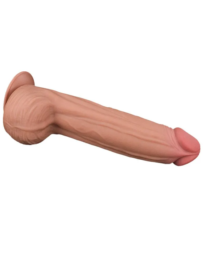 Dildos | Lovetoy Lovetoy - Dildo - Sliding Skin Dildo - Lengte 31 cm - Lichte Huidskleur