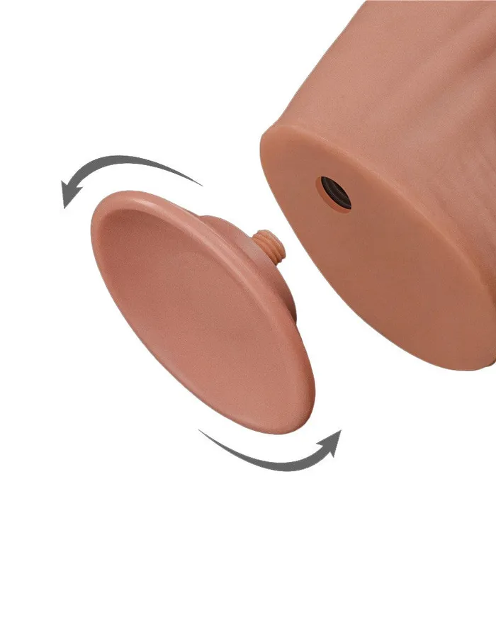 Dildos | Lovetoy Lovetoy - Dildo - Sliding Skin Dildo - Lengte 31 cm - Lichte Huidskleur