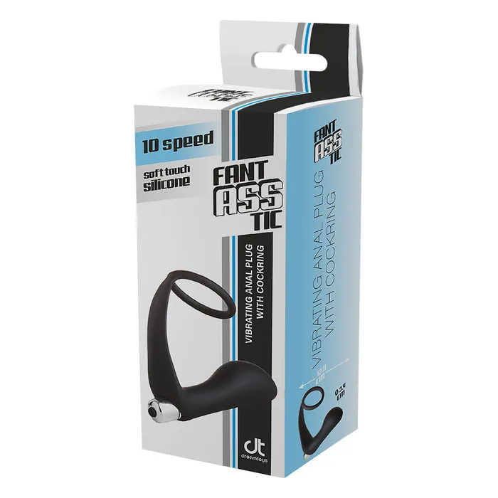 Dream Toys Anal | Plug Anale Dream Toys Fantasstic Nero Dream Toys Anal | Plug Anale Dream Toys Fantasstic Nero