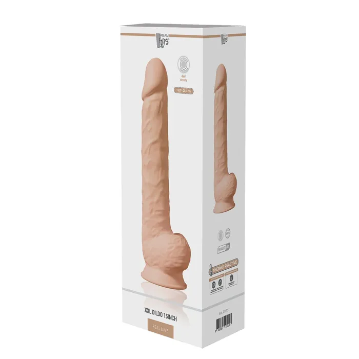 Dream Toys Dildos | Dildo Realistico Dream Toys Real Love Silicone Ø 6,3 cm