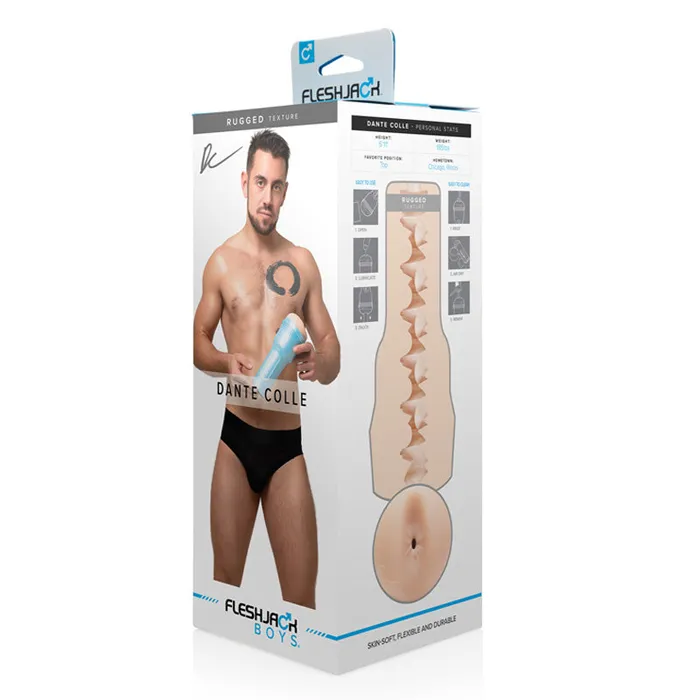 Fleshlight Boys Dante Colle Rugged Butt Fleshlight Anal