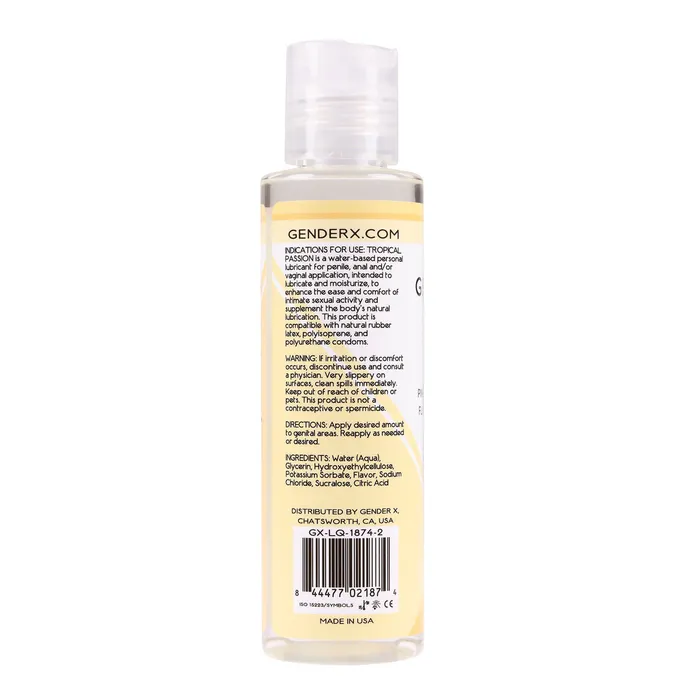 Gender X Anal | Lubrificante Gender X TROPICAL PASSION 120 ml Gender X Anal | Lubrificante Gender X TROPICAL PASSION 120 ml