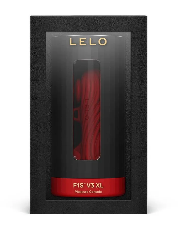LELO Male Sex Toys | LELO - F1S V3 XL - Interactieve Masturbator met App Control - Rood/Zwart