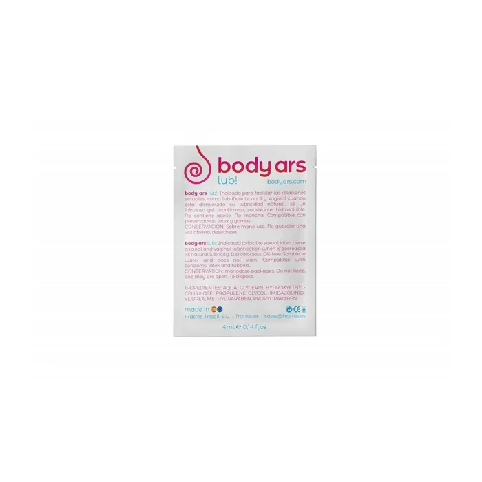 Lubrificante a Base d'Acqua Body Ars Natural | Body Ars Anal Lubrificante a Base d'Acqua Body Ars Natural | Body Ars Anal