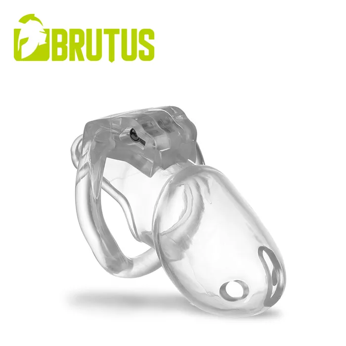 Male Sex Toys | Brutus Brutus Stealth - Kuisheidskooi - Transparante Peniskooi van onverwoestbaar Polycarbonaat - STEALTH - Chastity Cage Clear
