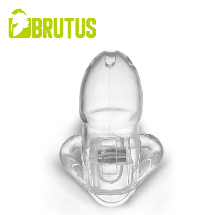 Male Sex Toys | Brutus Brutus Stealth - Kuisheidskooi - Transparante Peniskooi van onverwoestbaar Polycarbonaat - STEALTH - Chastity Cage Clear