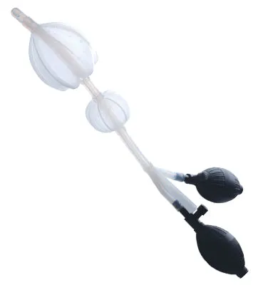 Male Sex Toys Cleanstream CleanStream Anaal Douche met Twee Opblaasbare Ballonnetjes en Pompjes Male Sex Toys Cleanstream CleanStream Anaal Douche met Twee Opblaasbare Ballonnetjes en Pompjes