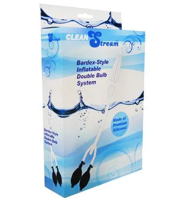 Male Sex Toys | Cleanstream CleanStream - Anaal Douche met Twee Opblaasbare Ballonnetjes en Pompjes
