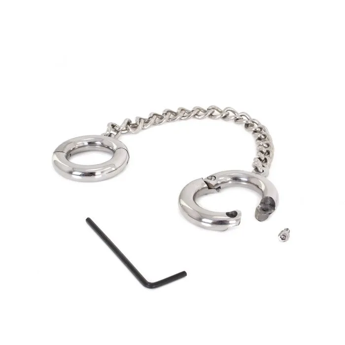 Male Sex Toys | Kiotos Kiotos Steel - Stalen Teen Boeien - Ook te gebruiken als Testikelboeien Male Sex Toys | Kiotos Kiotos Steel - Stalen Teen Boeien - Ook te gebruiken als Testikelboeien