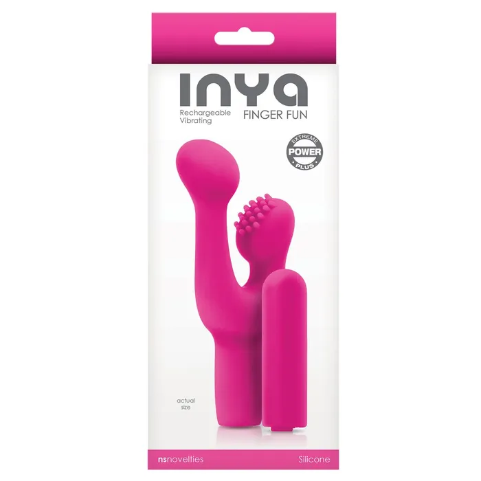 NS Novelties Vibrators | Vibratore Doppia Stimolazione NS Novelties Inya Rosa NS Novelties Vibrators | Vibratore Doppia Stimolazione NS Novelties Inya Rosa