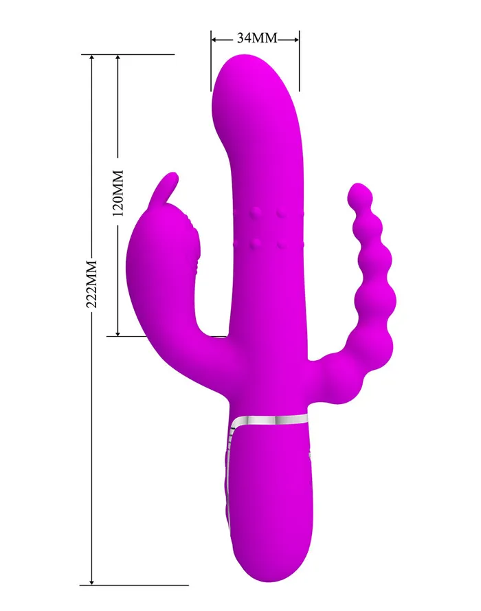 Pretty Love - Cammy - Triple Vibrator - Dieproze | Pretty Love Vibrators