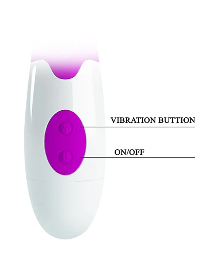 Pretty Love Vibrators | Pretty Love - Pete - Rabbit Vibrator - Met Dubbele Motor