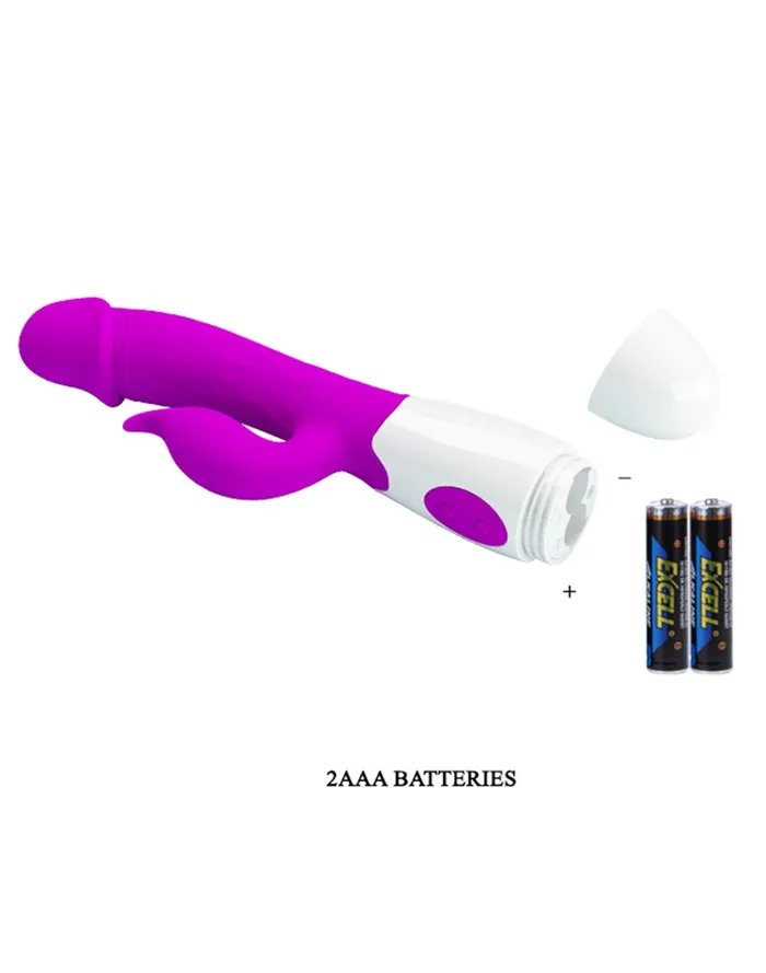 Pretty Love Vibrators | Pretty Love - Pete - Rabbit Vibrator - Met Dubbele Motor