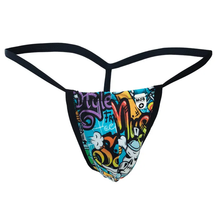 Print G-String by MOB | MaleBasics Corp Vibrators Print G-String by MOB | MaleBasics Corp Vibrators