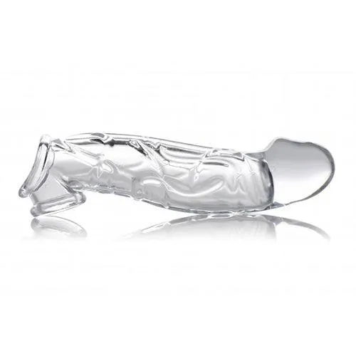 Size Matters Extender Gebogen Penis Sleeve Transparant Size Matters Male Sex Toys Size Matters Extender Gebogen Penis Sleeve Transparant Size Matters Male Sex Toys