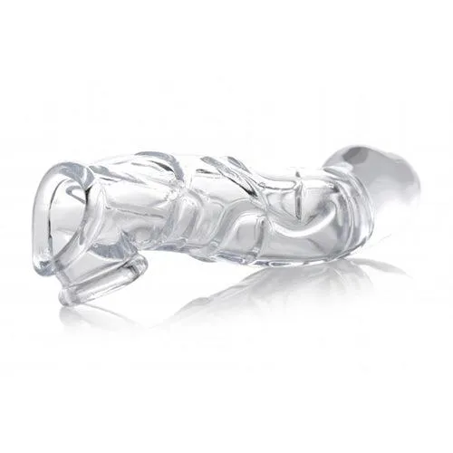 Size Matters - Extender Gebogen Penis Sleeve - Transparant | Size Matters Male Sex Toys Size Matters - Extender Gebogen Penis Sleeve - Transparant | Size Matters Male Sex Toys
