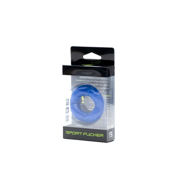 Sport Fucker - Revolution Ring - Rekbare Cockring - Blauw | Sport Fucker Male Sex Toys Sport Fucker - Revolution Ring - Rekbare Cockring - Blauw | Sport Fucker Male Sex Toys