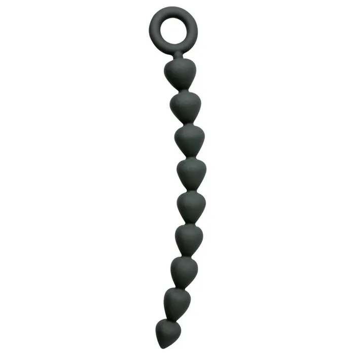 Sportsheets Sex & Mischief Black Silicone Anal Beads | Anal