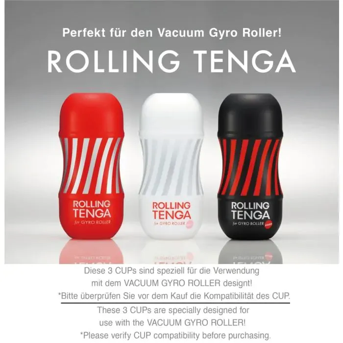 Tenga Male Sex Toys | Tenga - Rolling Cup Gyro Roller Masturbator - Gentle
