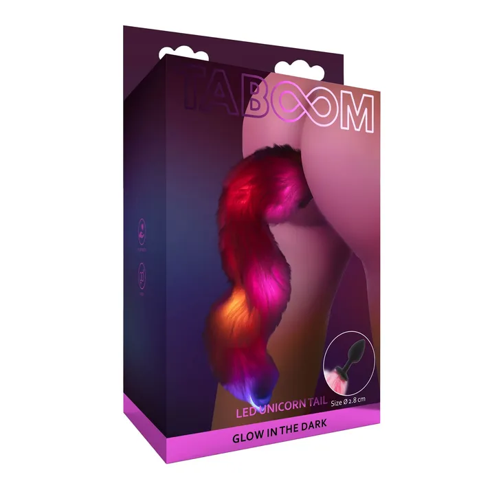 Unicorn Tail & Buttplug LED | Taboom Anal