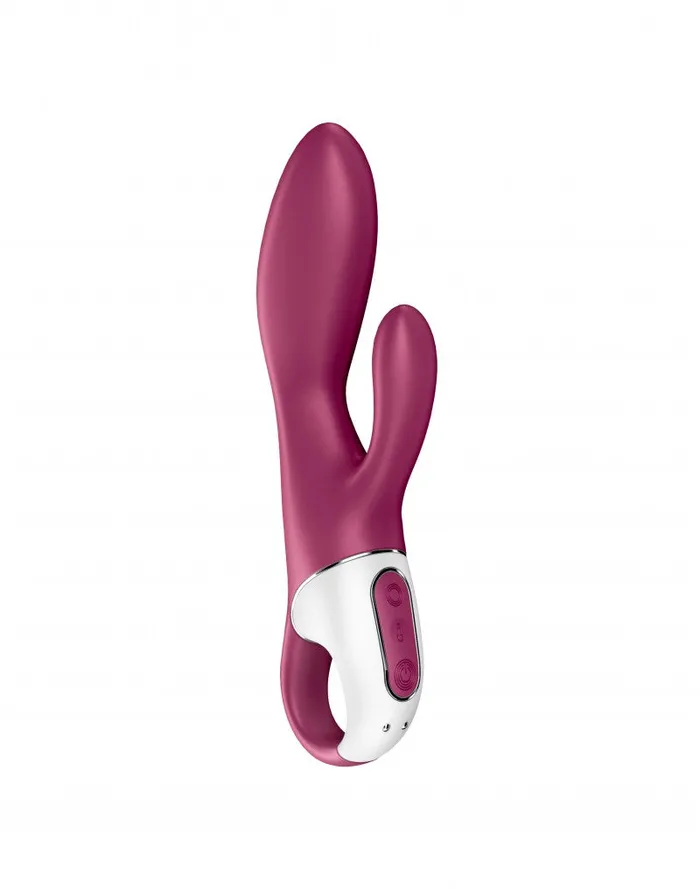 Vibrators | Satisfyer Satisfyer - Heated Affair - Verwarmde G-spot Vibrator En Rabbit Vibrator - Met App Control - Berry Rood