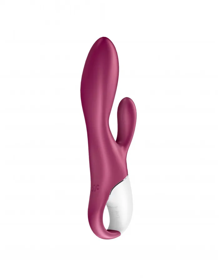 Vibrators | Satisfyer Satisfyer - Heated Affair - Verwarmde G-spot Vibrator En Rabbit Vibrator - Met App Control - Berry Rood