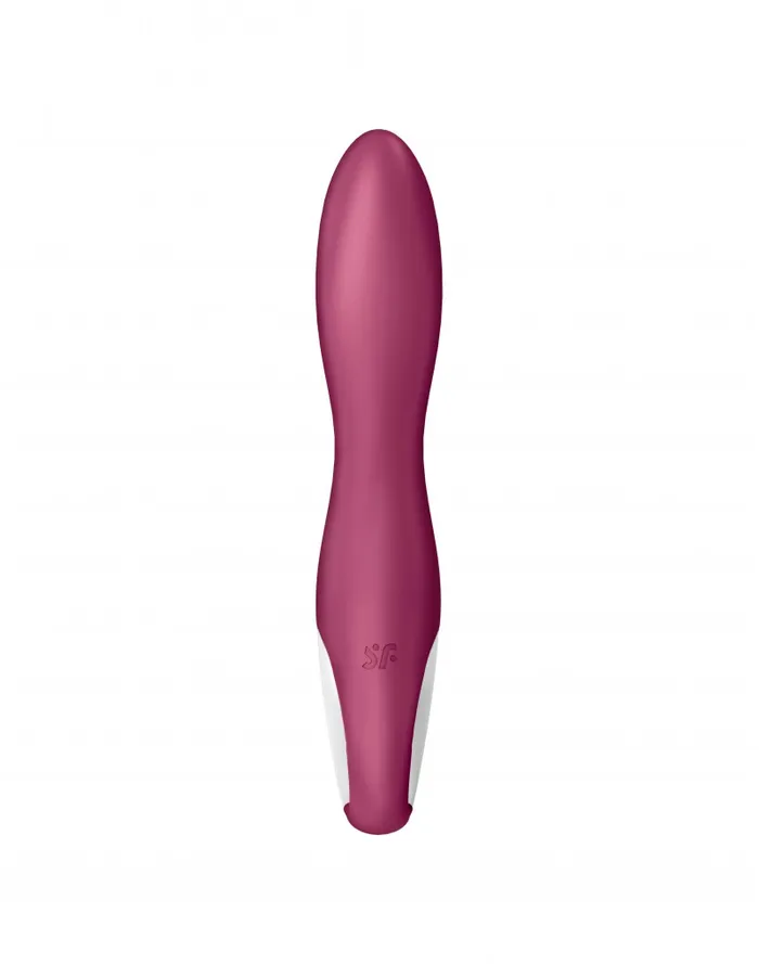 Vibrators | Satisfyer Satisfyer - Heated Affair - Verwarmde G-spot Vibrator En Rabbit Vibrator - Met App Control - Berry Rood