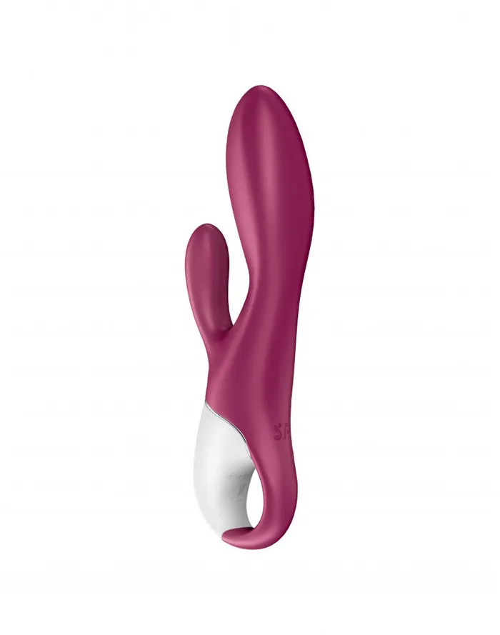 Vibrators | Satisfyer Satisfyer - Heated Affair - Verwarmde G-spot Vibrator En Rabbit Vibrator - Met App Control - Berry Rood