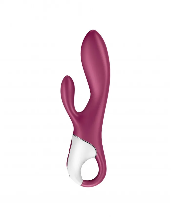 Vibrators | Satisfyer Satisfyer - Heated Affair - Verwarmde G-spot Vibrator En Rabbit Vibrator - Met App Control - Berry Rood