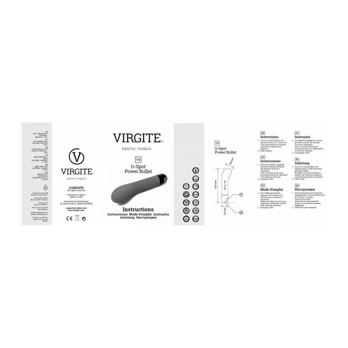 Vibrators | Virgite Vibratore Spot Virgite Rosa