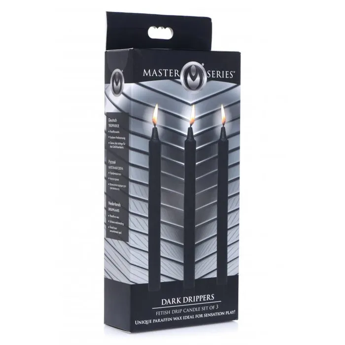 XR Brand Anal Dark Drippers Fetish Drip Candles Set of 3