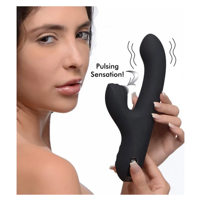 XR Brand Female Sex Toys | Shegasm 5 Star 13X Silicone Pulsing & Vibrating Rabbit