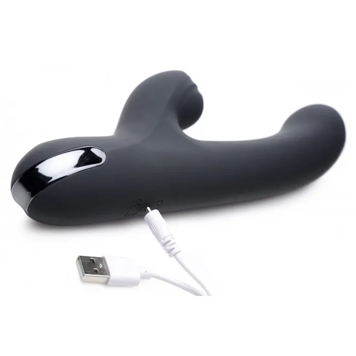 XR Brand Female Sex Toys | Shegasm 5 Star 13X Silicone Pulsing & Vibrating Rabbit